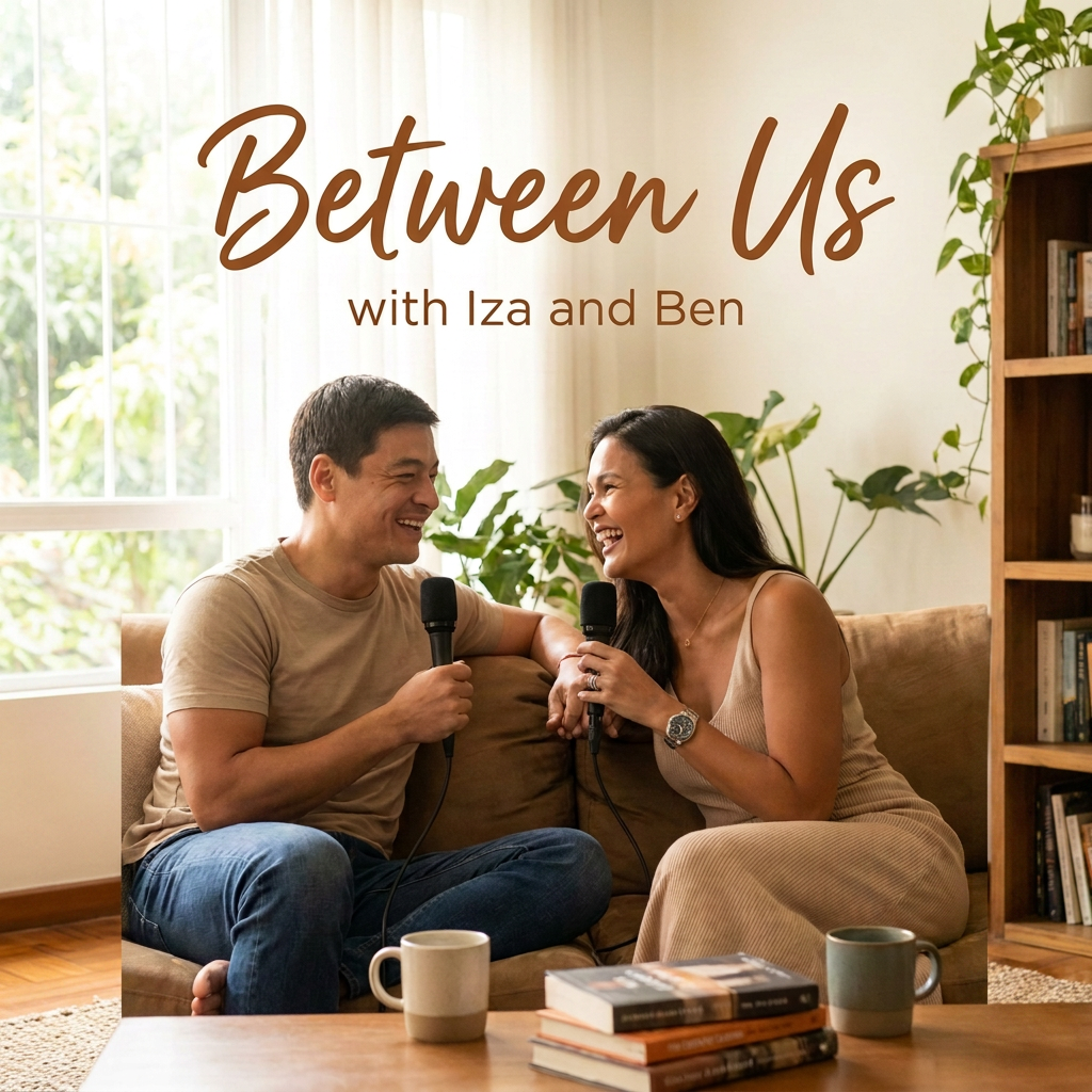Between Us with Iza and Ben cover art