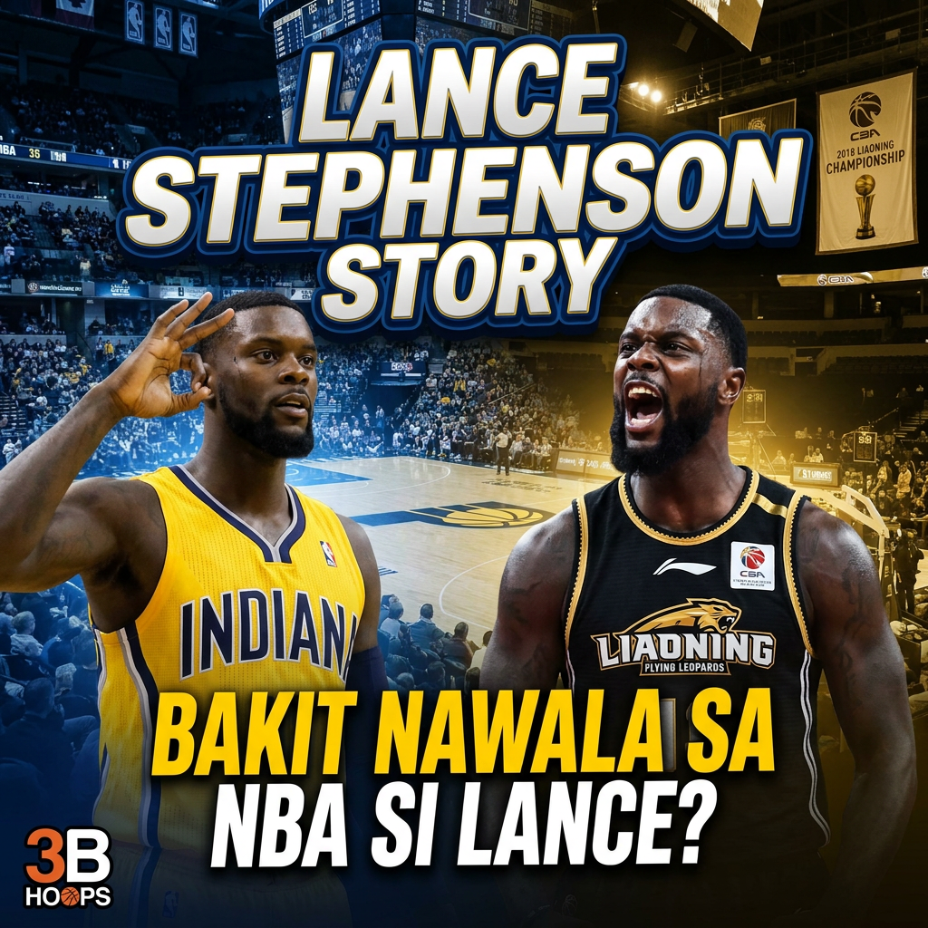 LANCE STEPHENSON STORY | BAKIT NAWALA SA NBA SI LANCE? cover art