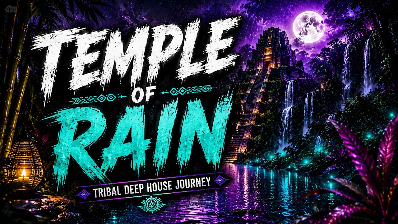 Temple Of Rain | Tribal Deep House Journey | Bamboo Flute Rainforest Vibes cover art