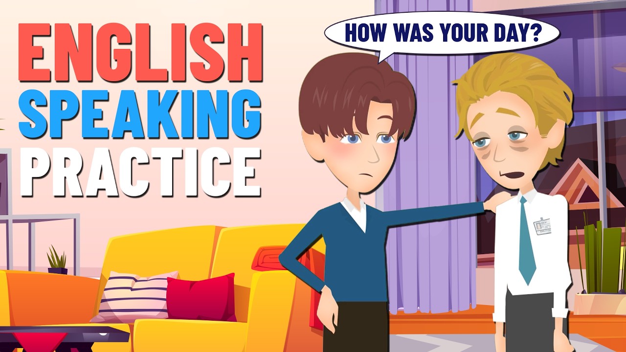 English Speaking Practice for Beginners | Talk About Your Day | Daily English Conversations (A1-A2) cover art