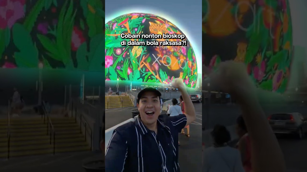 Akhirnya kesampaian cobain nonton di dalam bola raksasa (Sphere, Las Vegas)!! cover art