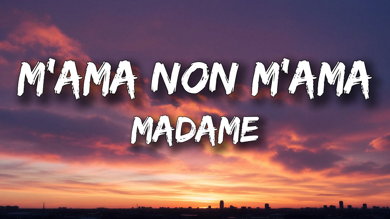 Madame - M'AMA NON M'AMA (Testo/Lyrics) cover art