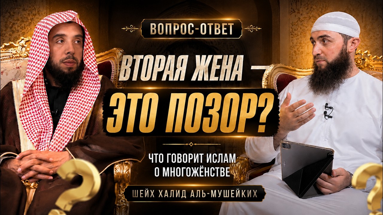 Почему мусульманки боятся многожёнства? | Шейх Халид аль-Мушейх | Шейх Халид Аль-Мушейких cover art