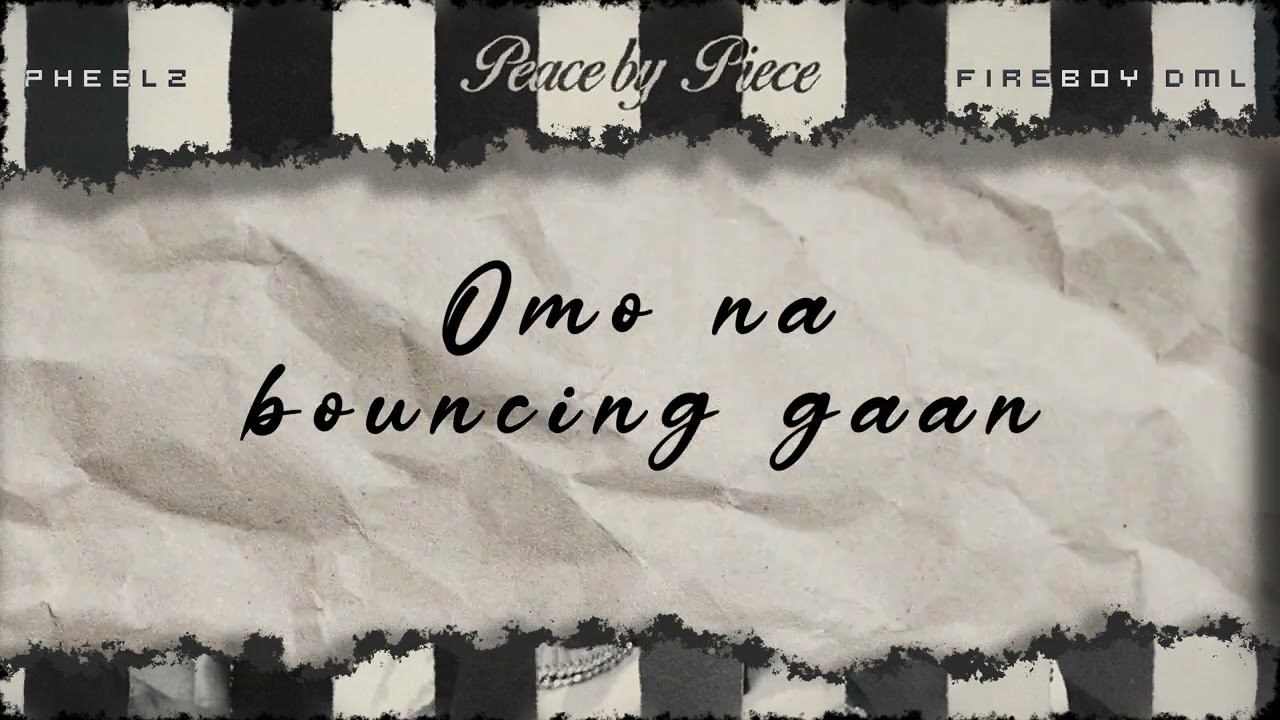 Fireboy DML & Pheelz - Shake (Official Lyric Video) cover art
