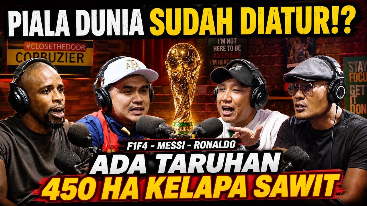 Piala Dunia Sudah Diatur⁉️Kisah Taruhan 450 Hektar Sawit yang Sulit Dipercaya! cover art