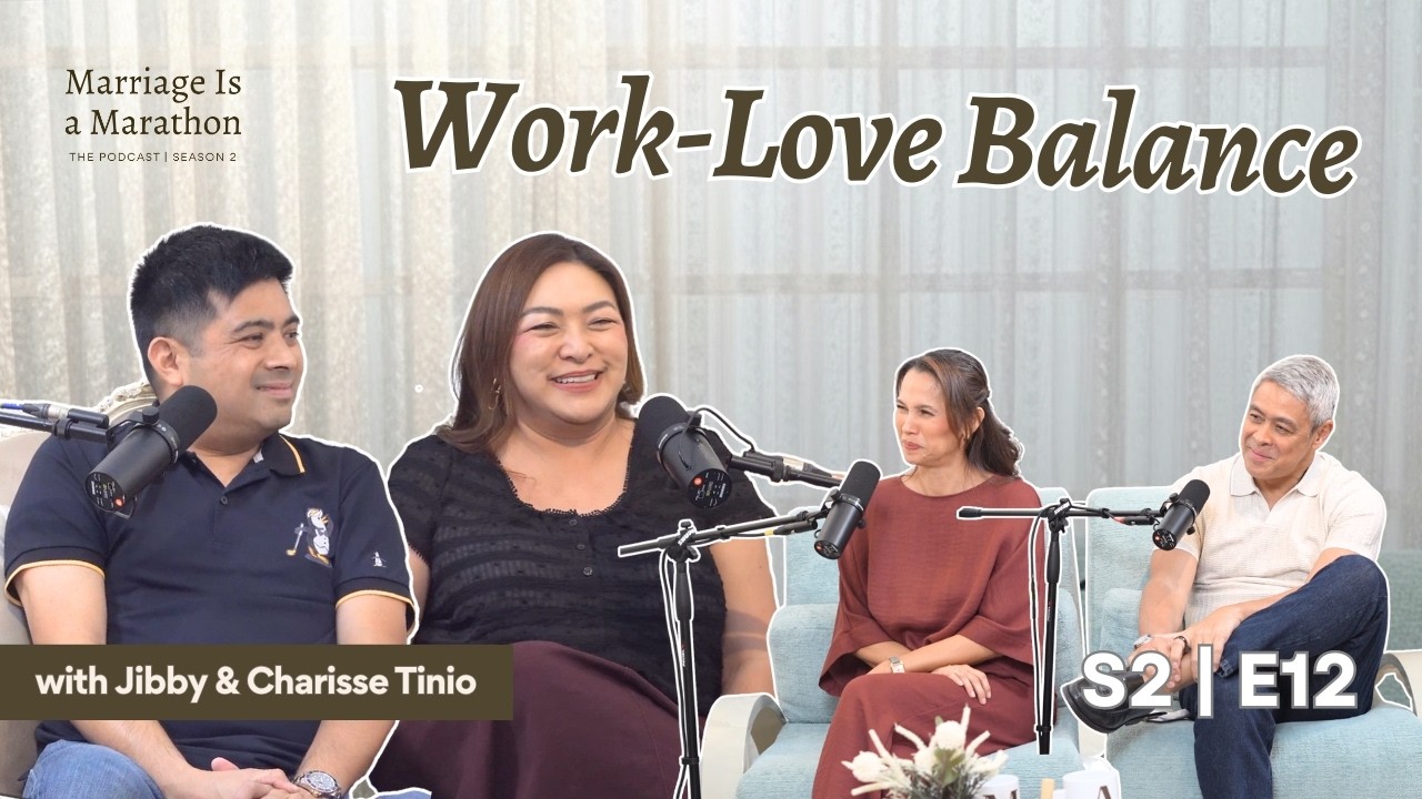 Working Together without Drifting Apart w/ Charisse & Jibby Tinio | Marriage Is a Marathon S2 Ep. 12 cover art