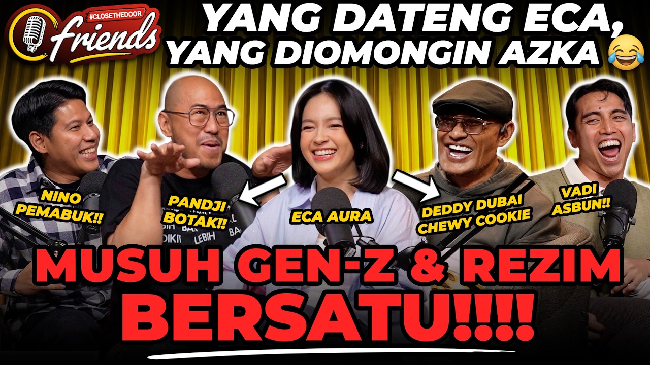 JADI, COWOK RED FLAG MENURUT ECA SIAPA⁉️MAAP MULUT KITE SEMBARANGAN WKWK 🤣🤣🤣 - PANDJI, NINO, VADI cover art