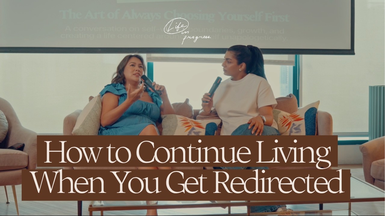 How to Continue Living When You Get Redirected | Life in Progress Podcast cover art