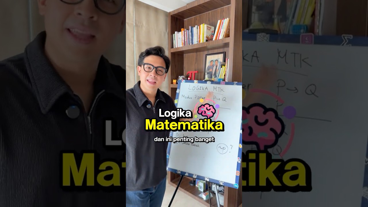 Ini salah satu ilmu penting di matematika, yaitu logika! cover art