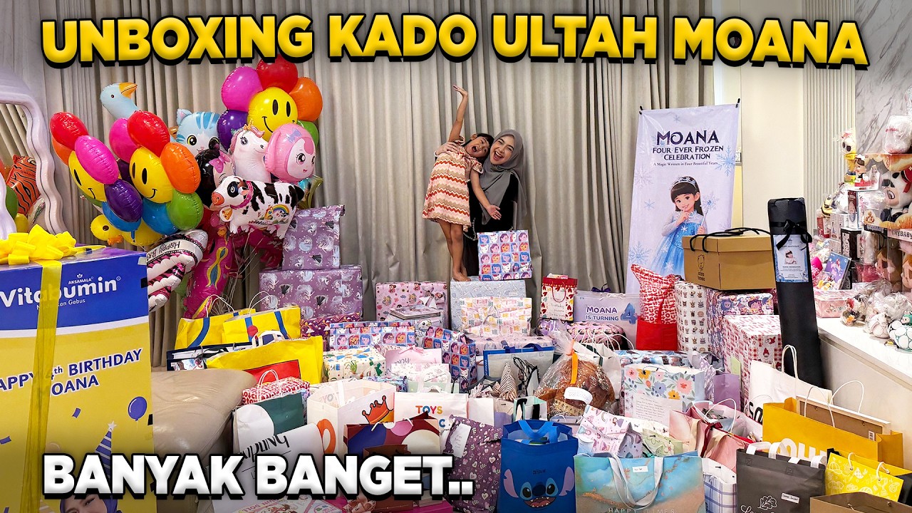 UNBOXING KADO ULTAH MOANA.!! cover art