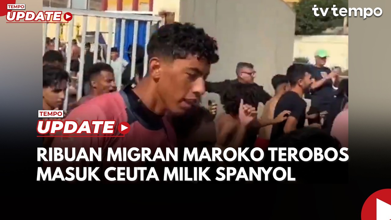 Sembilan Orang Tewas dalam Insiden Gelombang Migran dari Maroko Menerobos ke Spanyol cover art