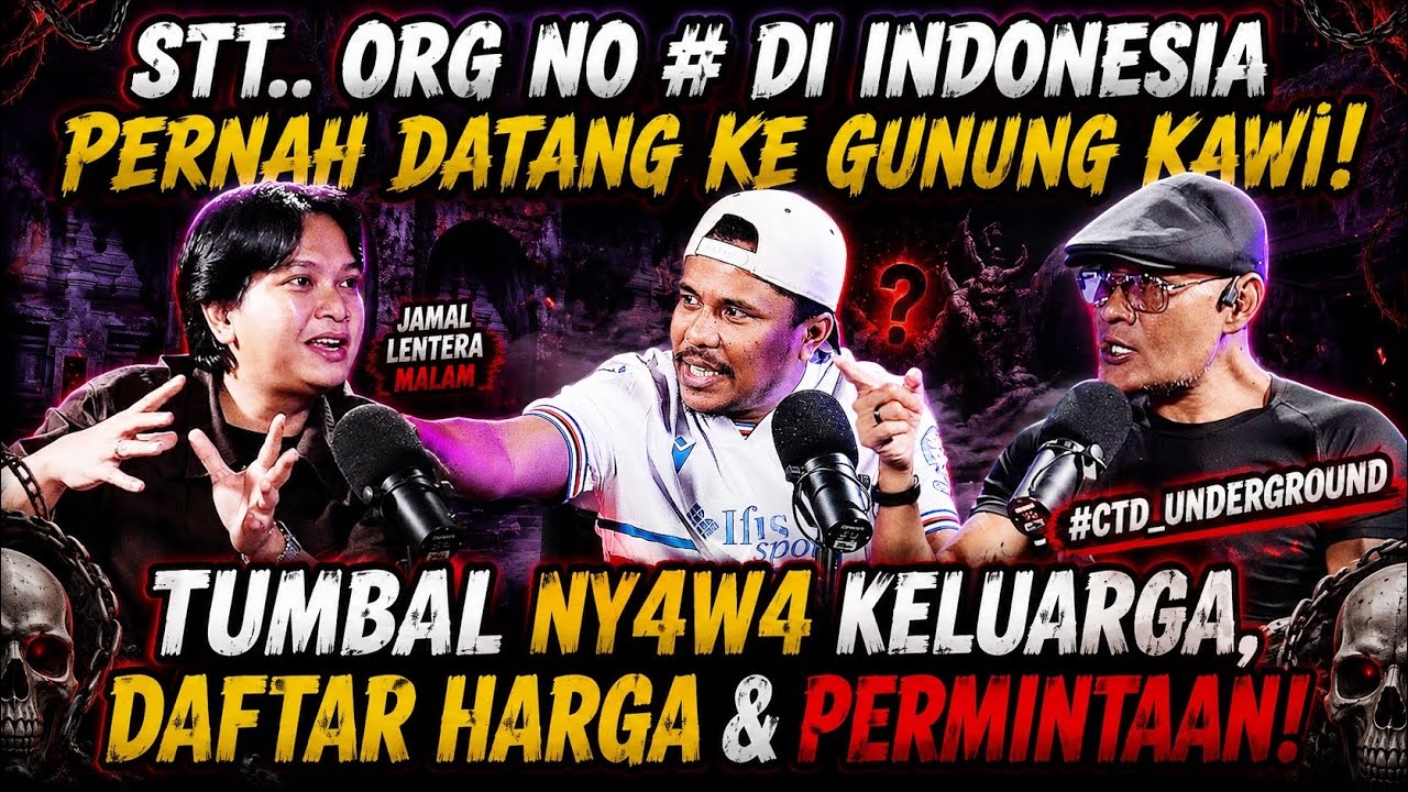 KALIAN GAK AKAN NYANGKA, ANEHNYA KEJADIAN ASLI GUNUNG KAWI‼️- Mamat - Jamal Lentera Malam cover art