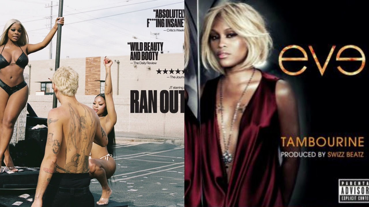 JT - Ran Out Remix Eve - Tambourine cover art