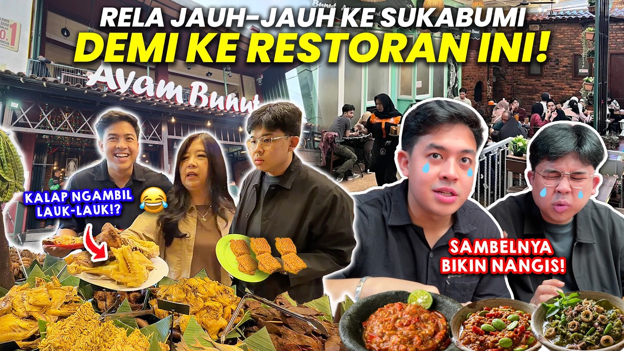 RELA RATUSAN KILOMETER KE SUKABUMI DEMI RESTORAN LEGEND INI!? cover art