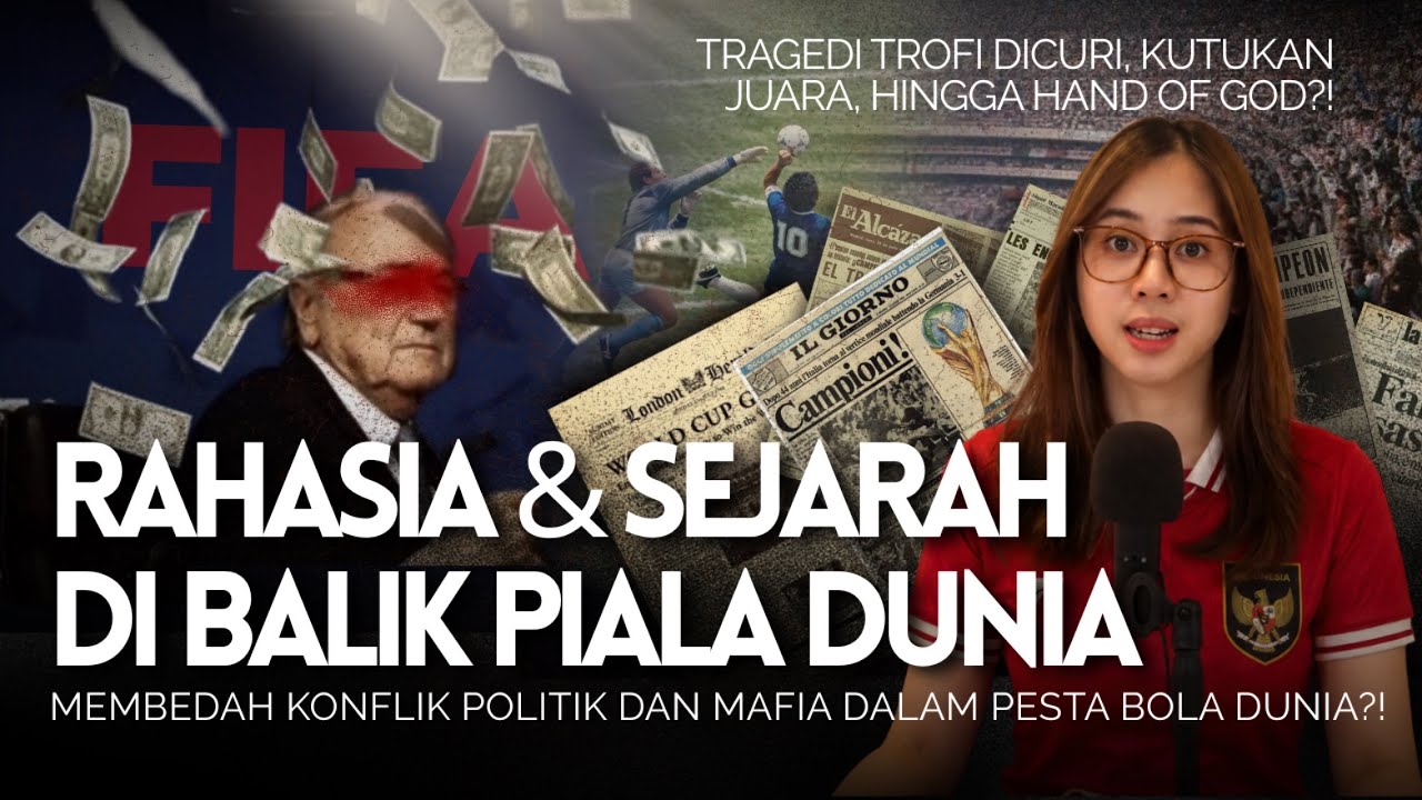 Trofinya Dicuri, Ada Kutukan, Sampai Pemain Dib*nuh.... SEJARAH PIALA DUNIA cover art