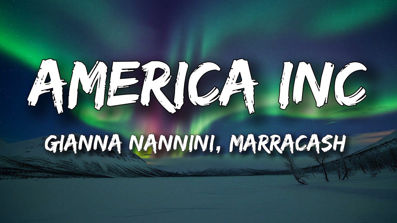 Gianna Nannini, Marracash - AMERICA INC. (Testo / Lyrics) cover art
