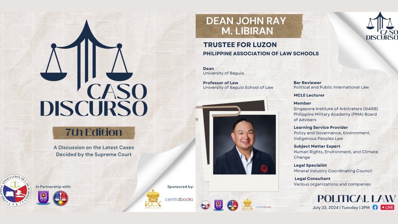 POLITICAL LAW | Caso Discurso: 7th Edition cover art