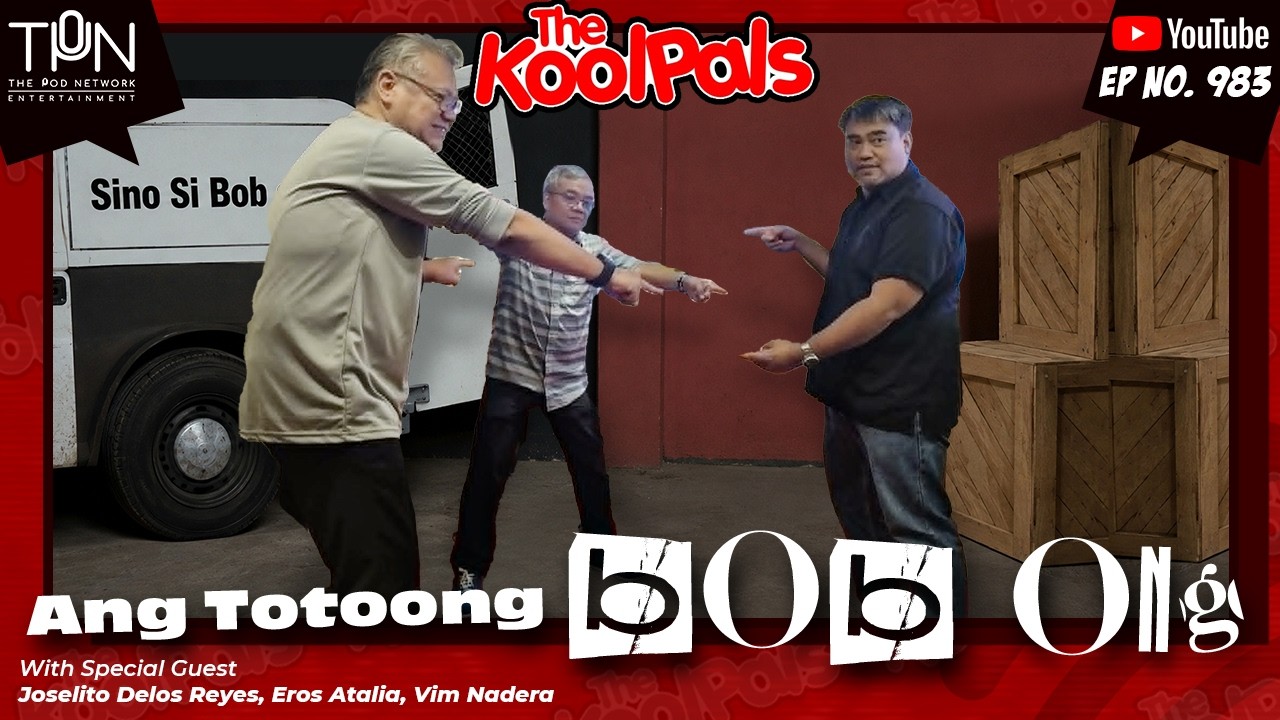 EP 983: Ang Totoong Bob Ong with Joselito Delos Reyes, Eros Atalia & Vim Nadera | Full Audio Episode cover art