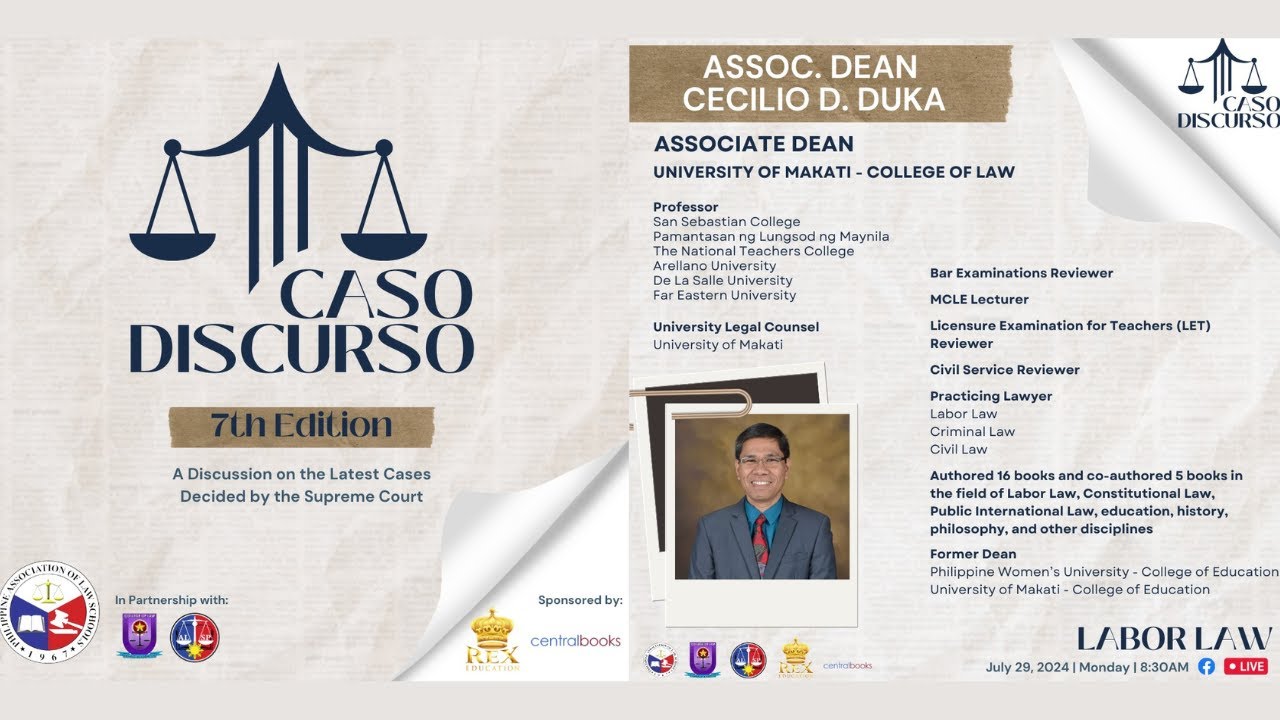 LABOR LAW | Caso Discurso:  7th Edition cover art