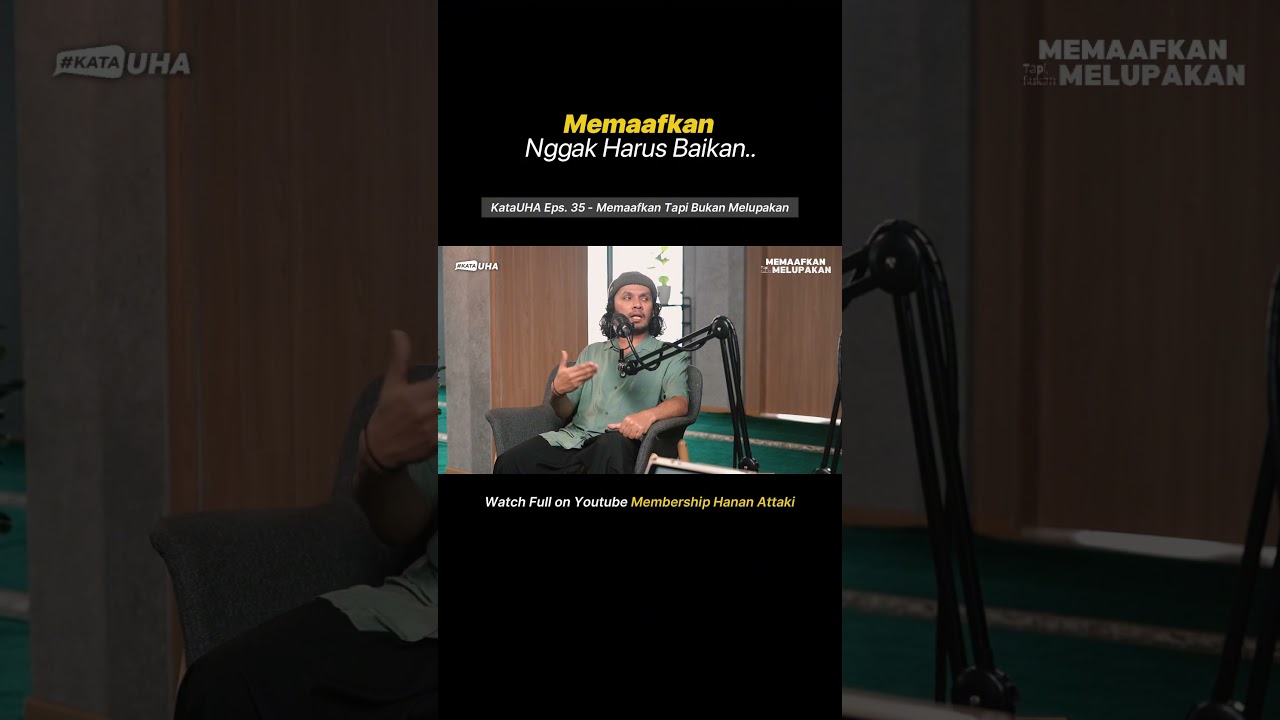 Memaafkan nggak harus baikan? cover art