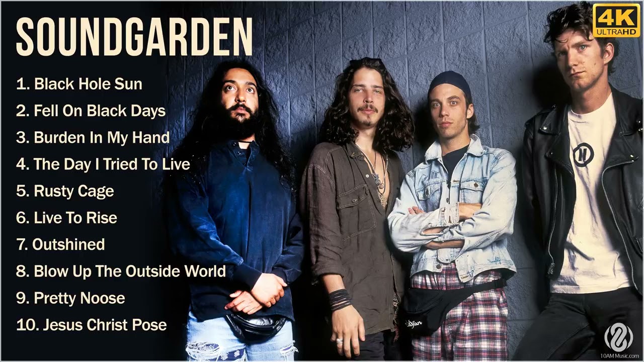 Soundgarden Full Album - Soundgarden Greatest Hits - Top 10 Best by lex2you Music cover art