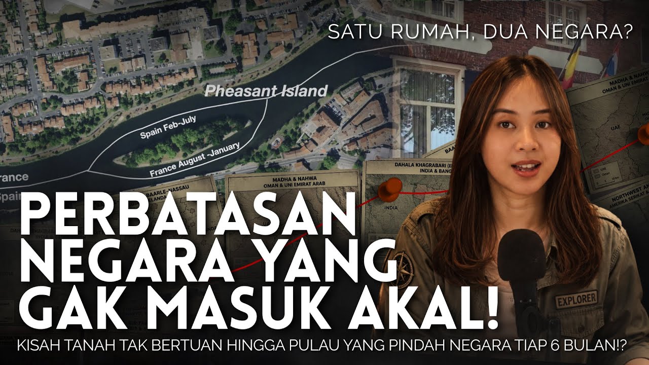 PERBATASAN NEGARA PALING ANEH! cover art