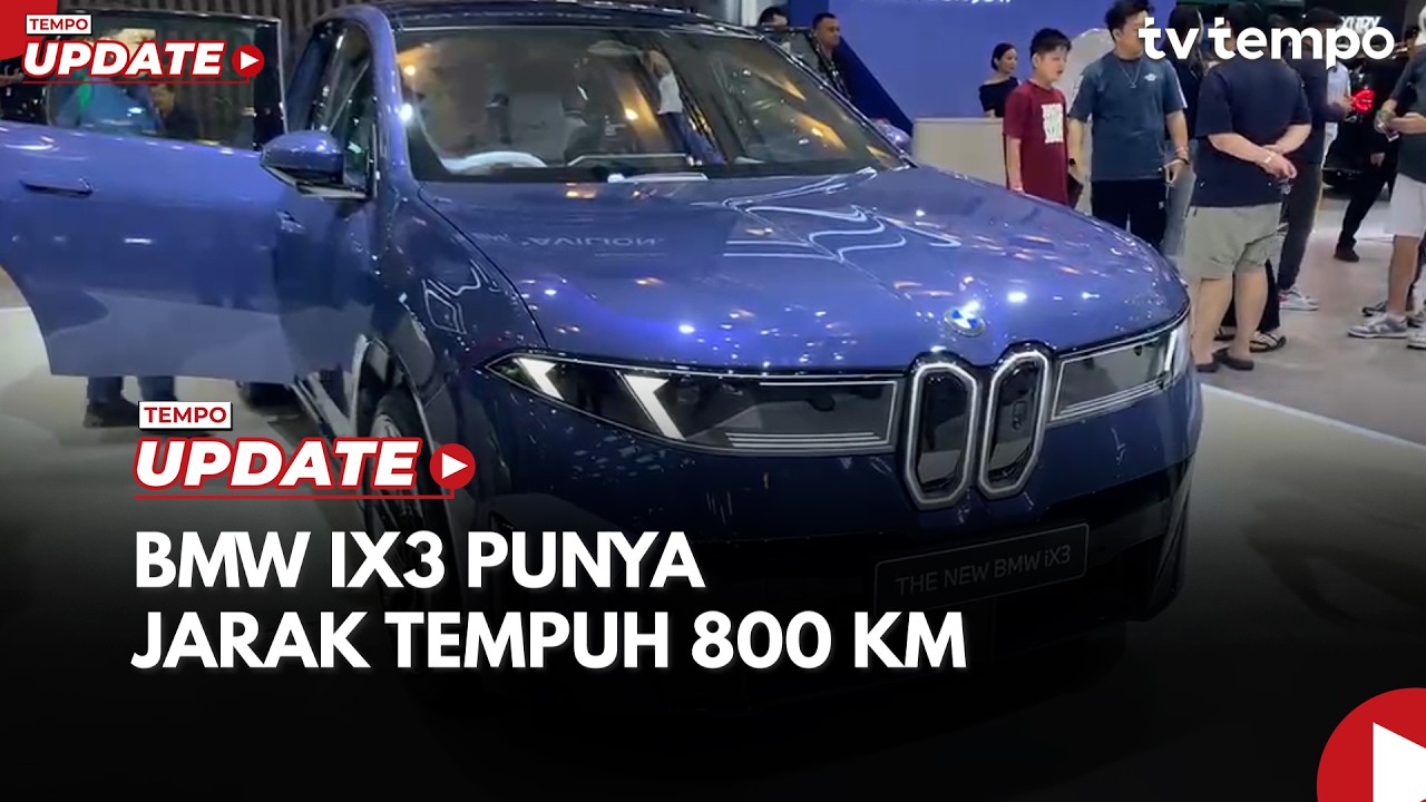 BMW iX3 Dirilis di GIIAS 2026, Jakarta Surabaya dalam Sekali Cas cover art