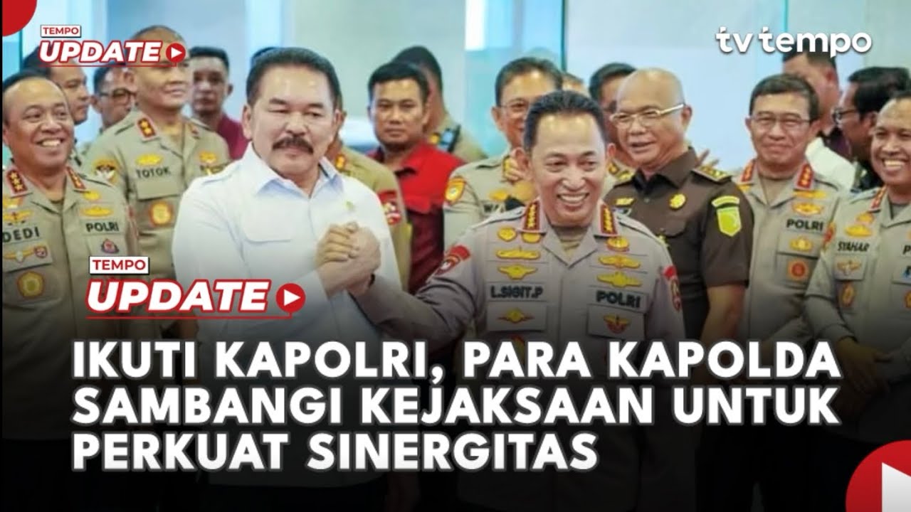 Ikuti Kapolri, Para Kapolda Sambangi Pimpinan Kejaksaan untuk Perkuat Sinergitas cover art