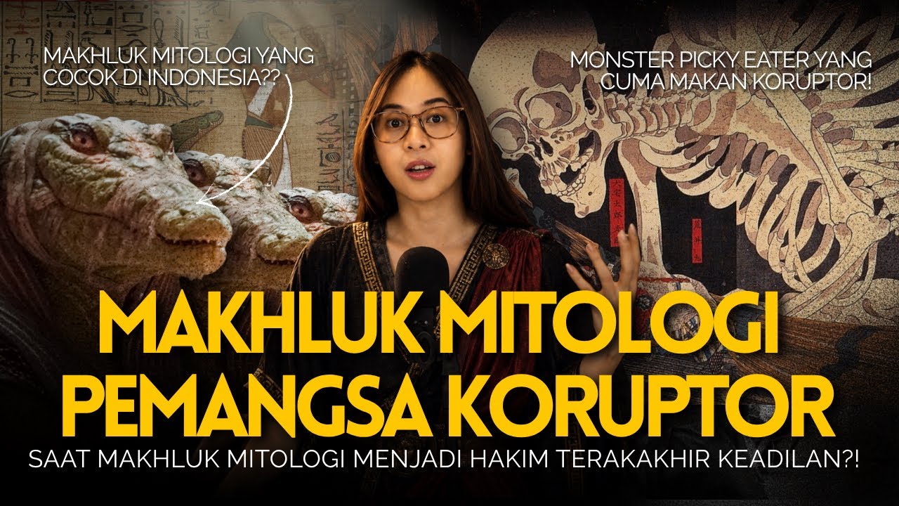 Makhluk-makhluk ini dikenal suka memangsa koruptor. Cocok nih cover art