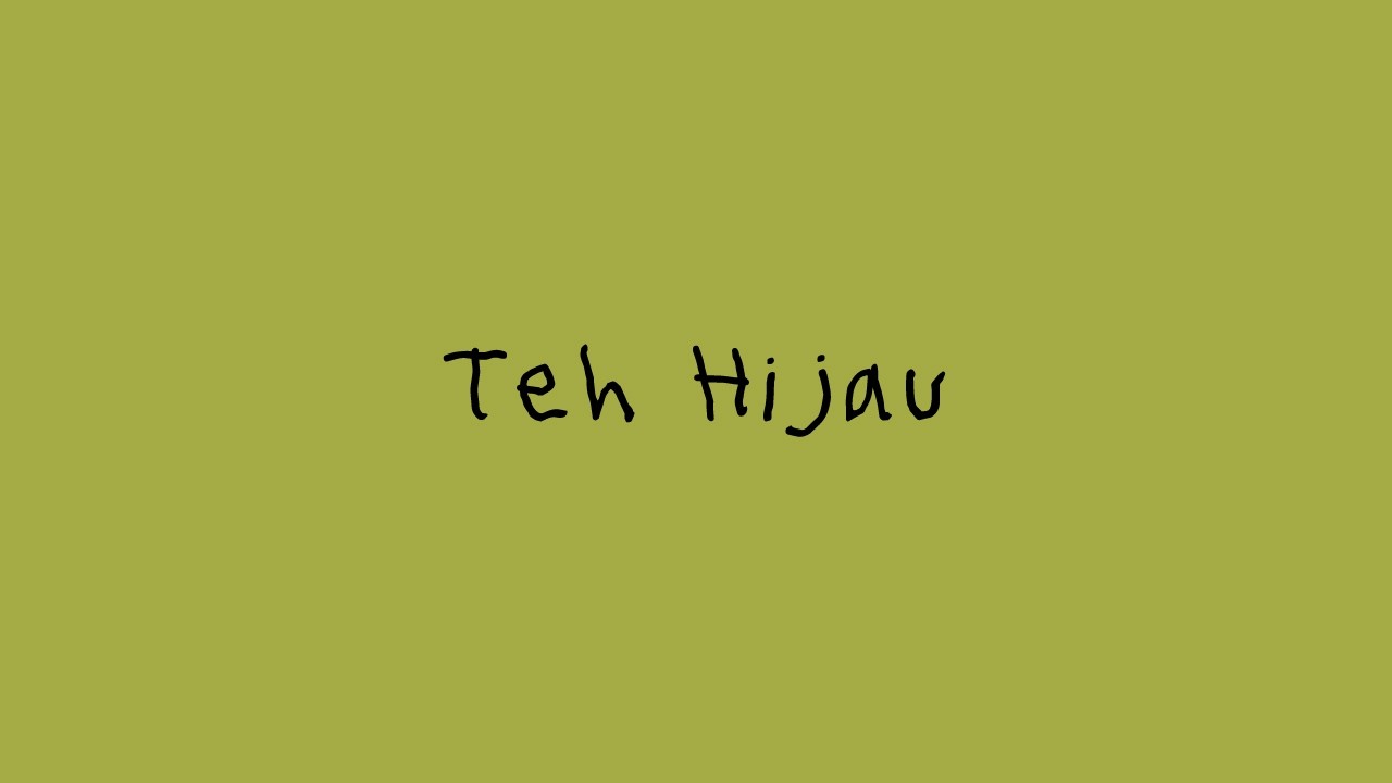 TULUS - Teh Hijau (Official Lyric Video) cover art