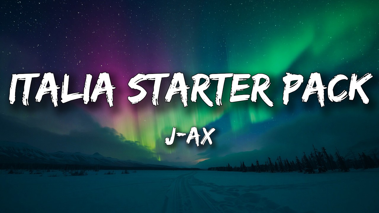 J-AX - ITALIA STARTER PACK (Testo / Lyrics) cover art