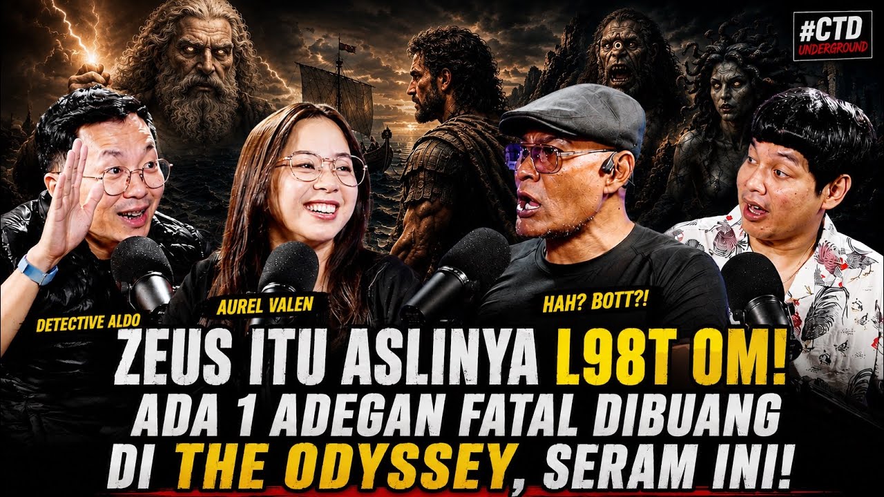 ASLINYA ZEUS G4Y!? ODYSSEUS ML SAMA.. wah pusing gue!!😅 - Aurel Val -Koi - Detective Aldo cover art