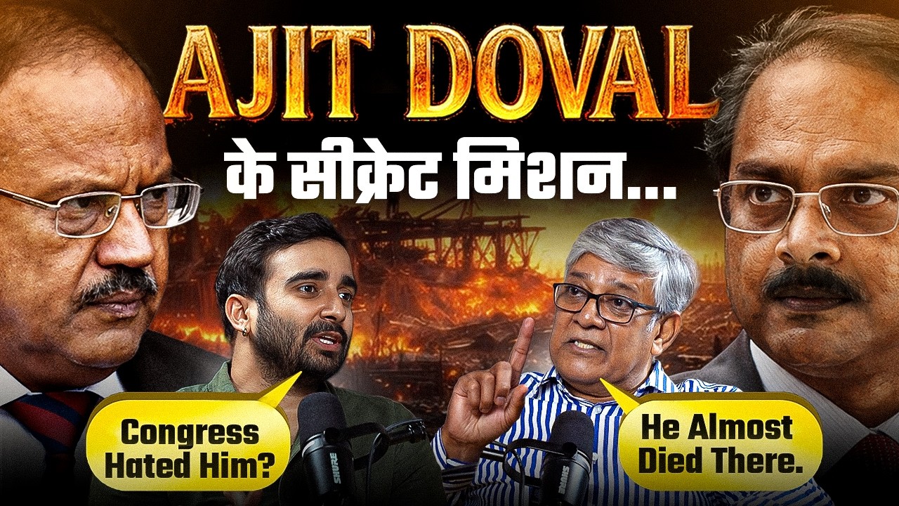Ajit Doval: कभी भिखारी, दलाली, रिक्शे-वाला तो कभी मौलाना💀 All Missions: Pakistan, China & Sikkim cover art