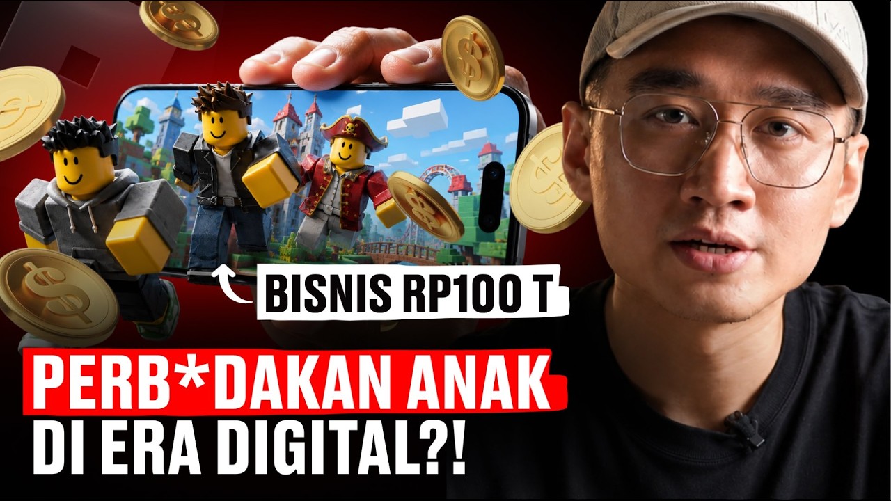 Roblox: Model Bisnis 100 Triliun Rupiah Eksploitasi Bocil ?! cover art