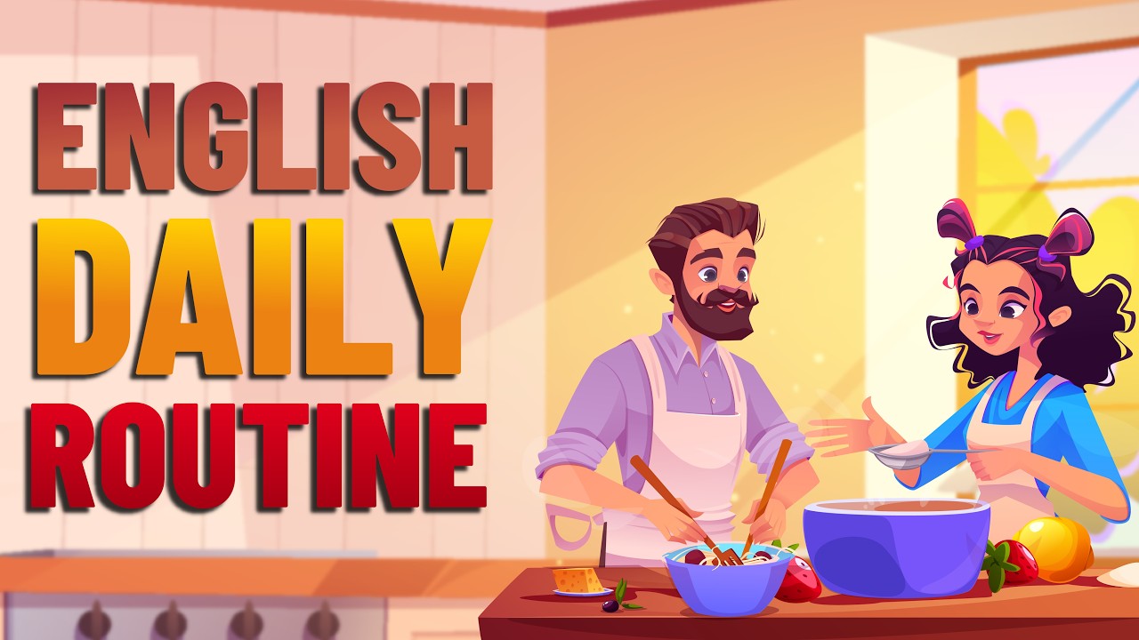 Learn English with Daily Routine Conversations | Improve Listening & Speaking for Beginners cover art