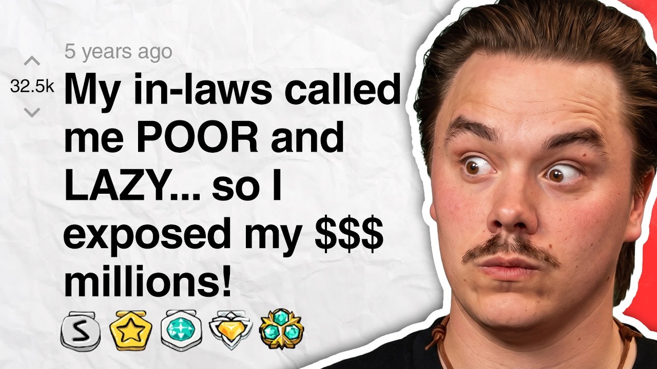 My in-laws called me POOR and LAZY... so I exposed my $$$ millions! | Reddit Stories cover art