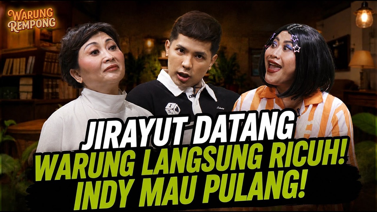 DIBULLY GENDUT, JIRAYUT AKHIRNYA TURUN 9 KG! INDY SAMPAI KAGET | WARUNG REMPONG cover art