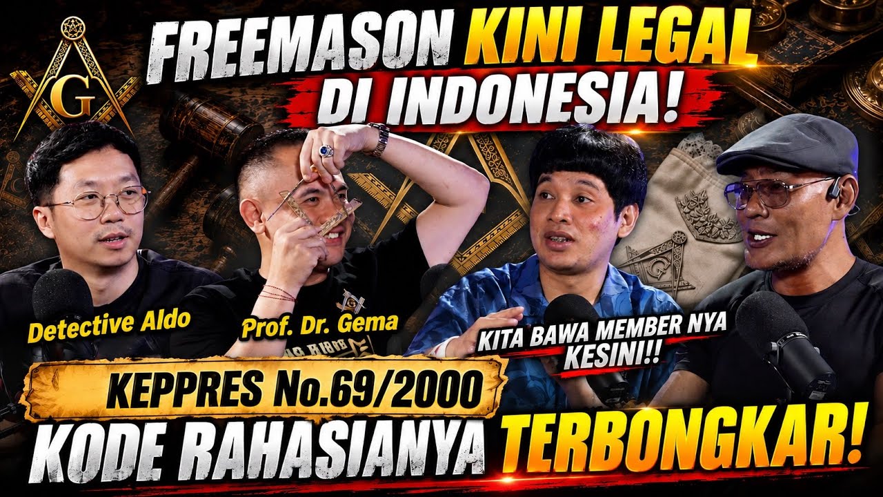 KAPOLRI PERTAMA KITA ANGGOTA FREEMASON⁉️ OH WOW.. Detektif Aldo - Koi - Dr. Gema - Underground cover art