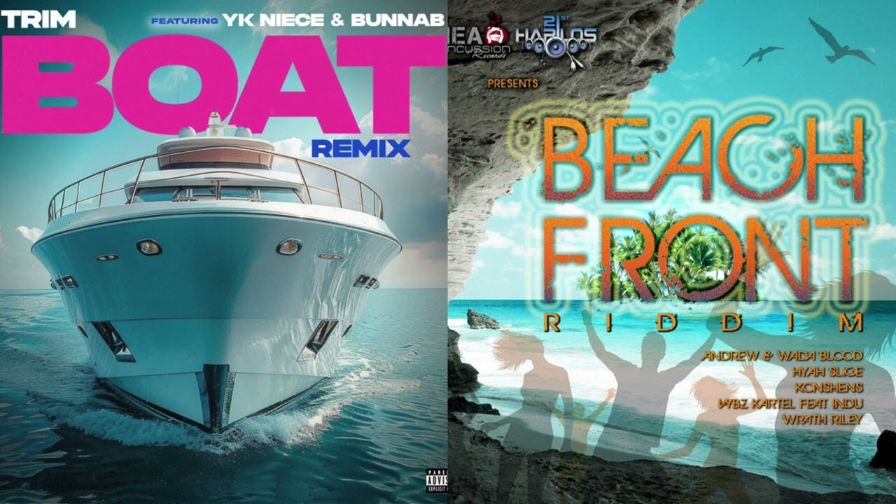 Trim - Boat ft. YKNIECE, BunnaB (Beach Front Riddim) cover art