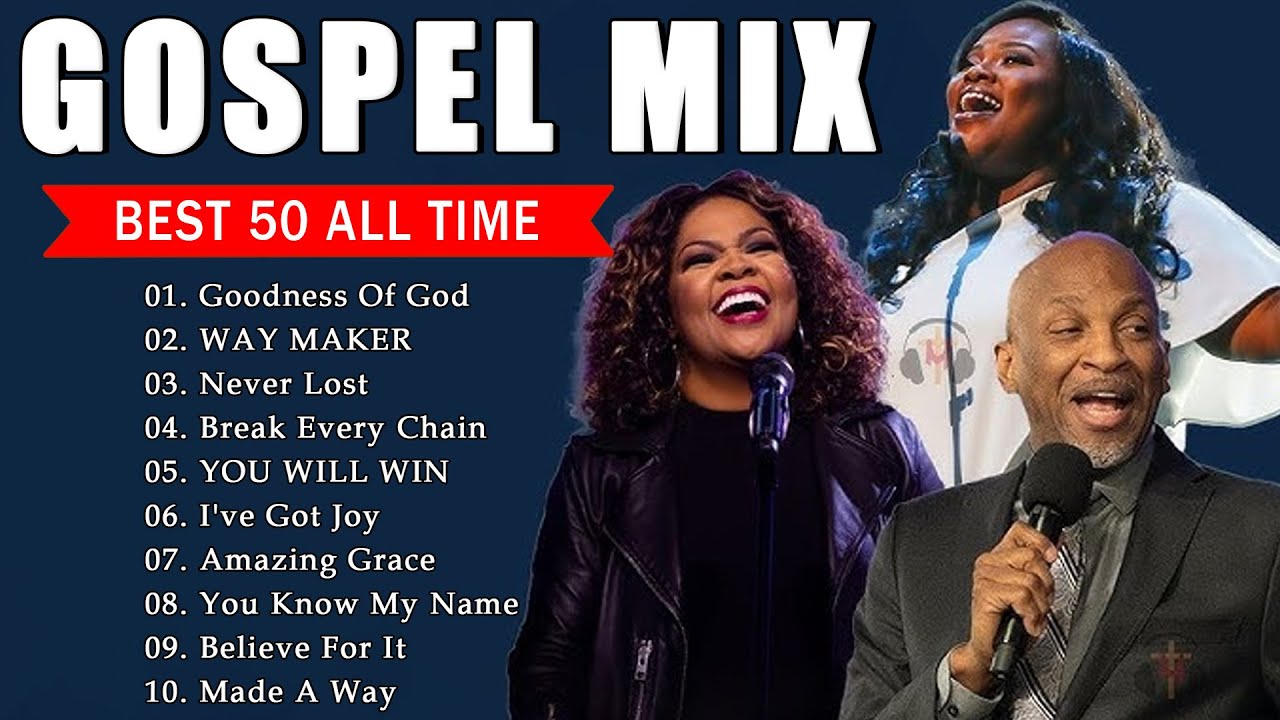 GOODNESS OF GOD 💥 50 Greatest Black Gospel Songs All Time 💥 CeCe Winans, Tasha Cobbs, Jekalyn Carr cover art