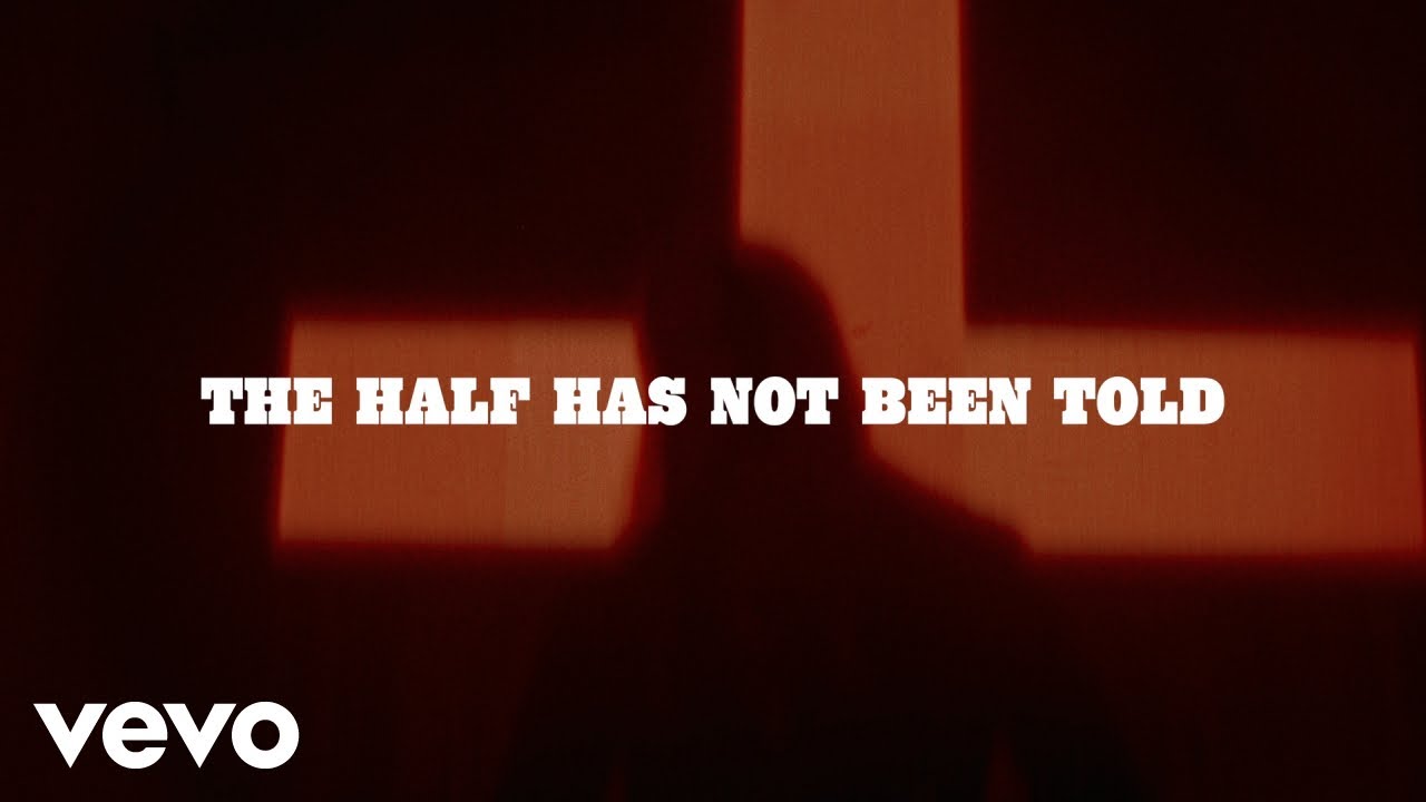 Brandon Lake - The Half Has Not Been Told (Lyric Video) cover art