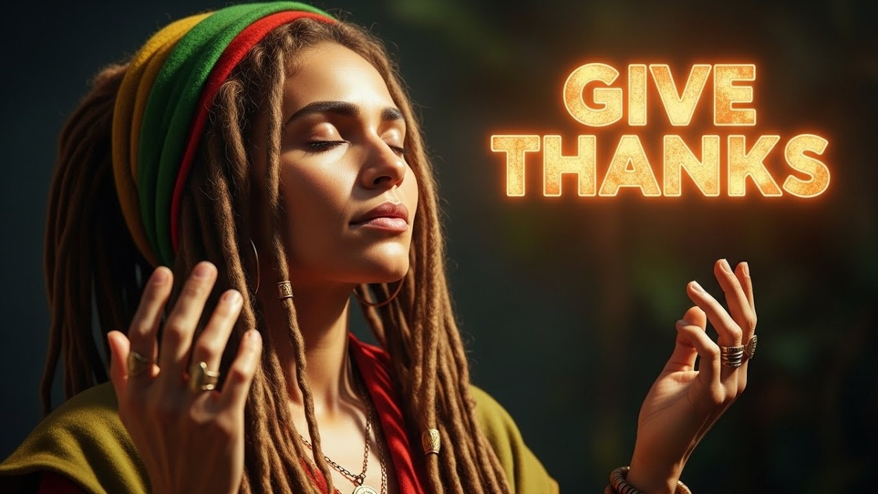 GIVE THANKS | Roots Reggae Worship | @blackrhythmz cover art