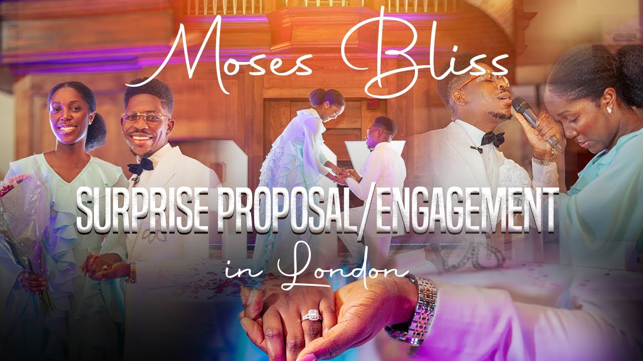 MOSES BLISS  surprise proposal/engagement in London[Full Video] cover art