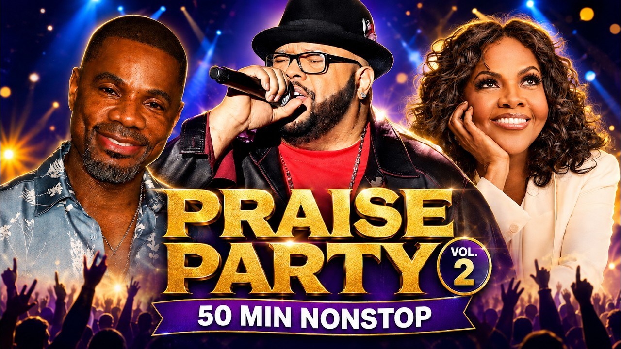 Black Gospel Praise Party Vol. 2 🔥 Kirk Franklin, Fred Hammond & CeCe Winans cover art