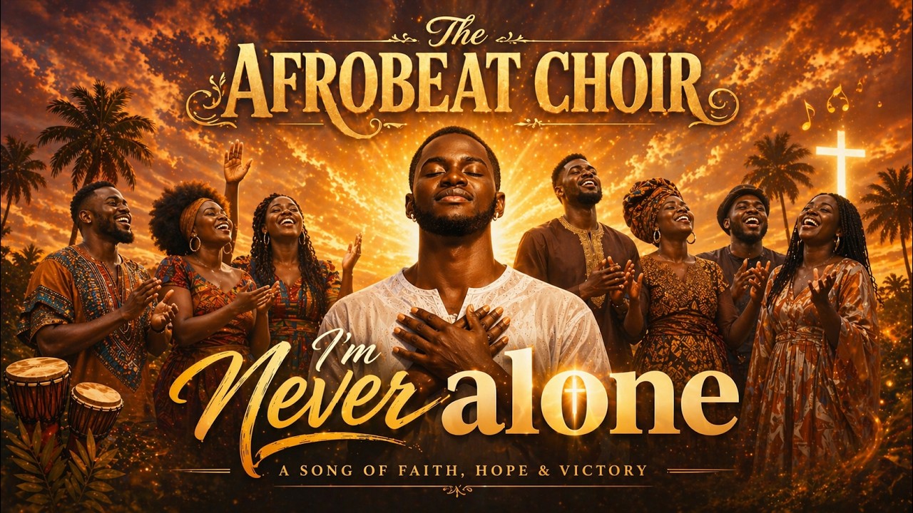 I'M NEVER ALONE | Powerful Afrobeat Gospel Anthem of Faith & Victory cover art