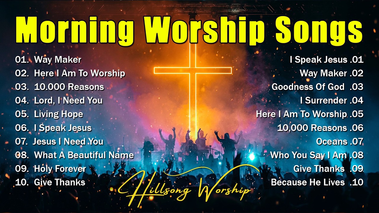 Way Maker 🙏 Morning Worship Songs Playlist | Hillsong Worship Songs 2026 Collection cover art