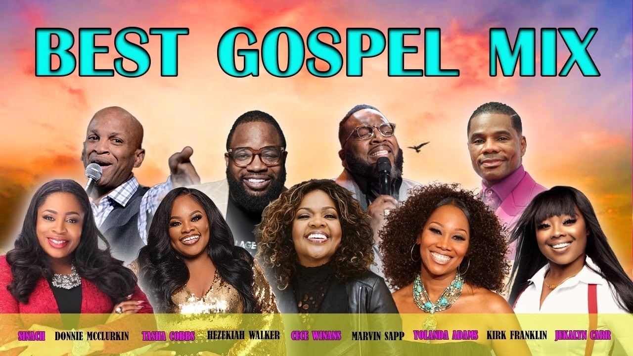 Best Gospel Mix❤️Donnie McClurkin, Cece Winans, Kirk Franklin, Tasha Cobbs, Sinach, Yolanda Adam...🙏 cover art