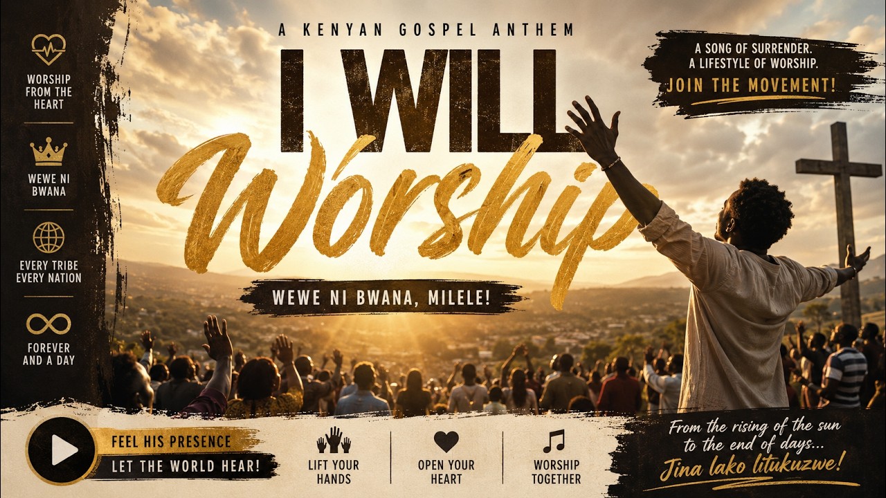 I WILL WORSHIP I Gospel praise Song from Kenya cover art