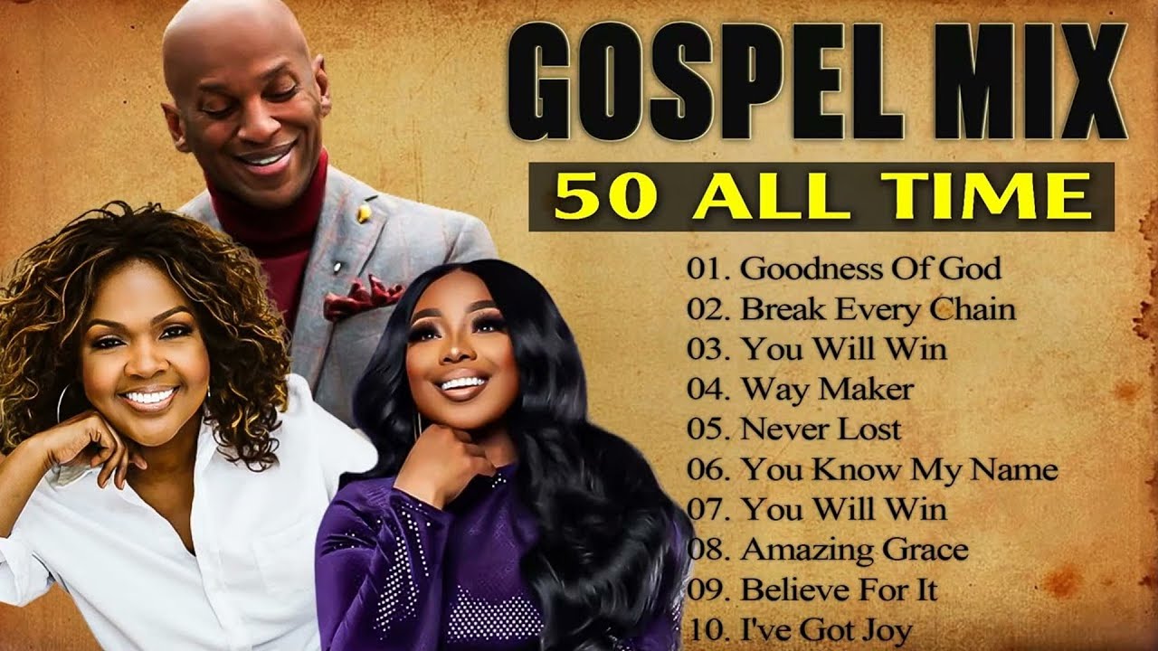 Goodness OF God - Top 20 Gospel Music Of All Time - CeCe Winans, Tasha Cobbs, Jekalyn Carr cover art