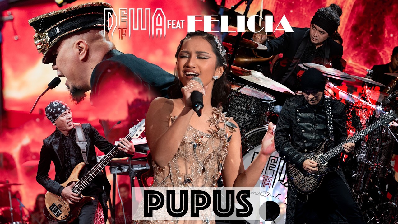 Pupus - Dewa19 Feat Felicia "The Icon" (Official Video Clip) cover art